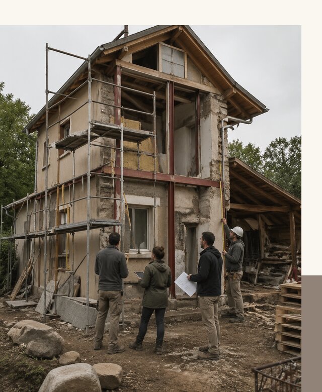 Реконструкция загородного дома под ключ в Якутске от бюро